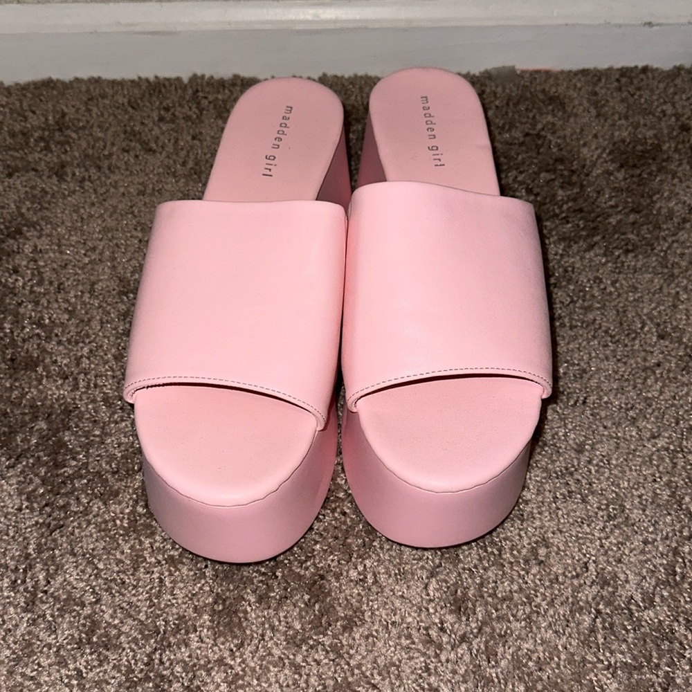 Pink Madden girl platform shoes